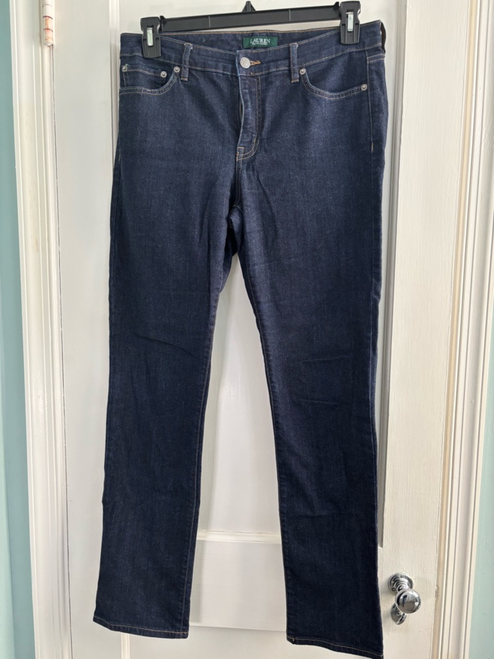 Ralph Lauren Dark Indigo Straight-Leg Jeans
